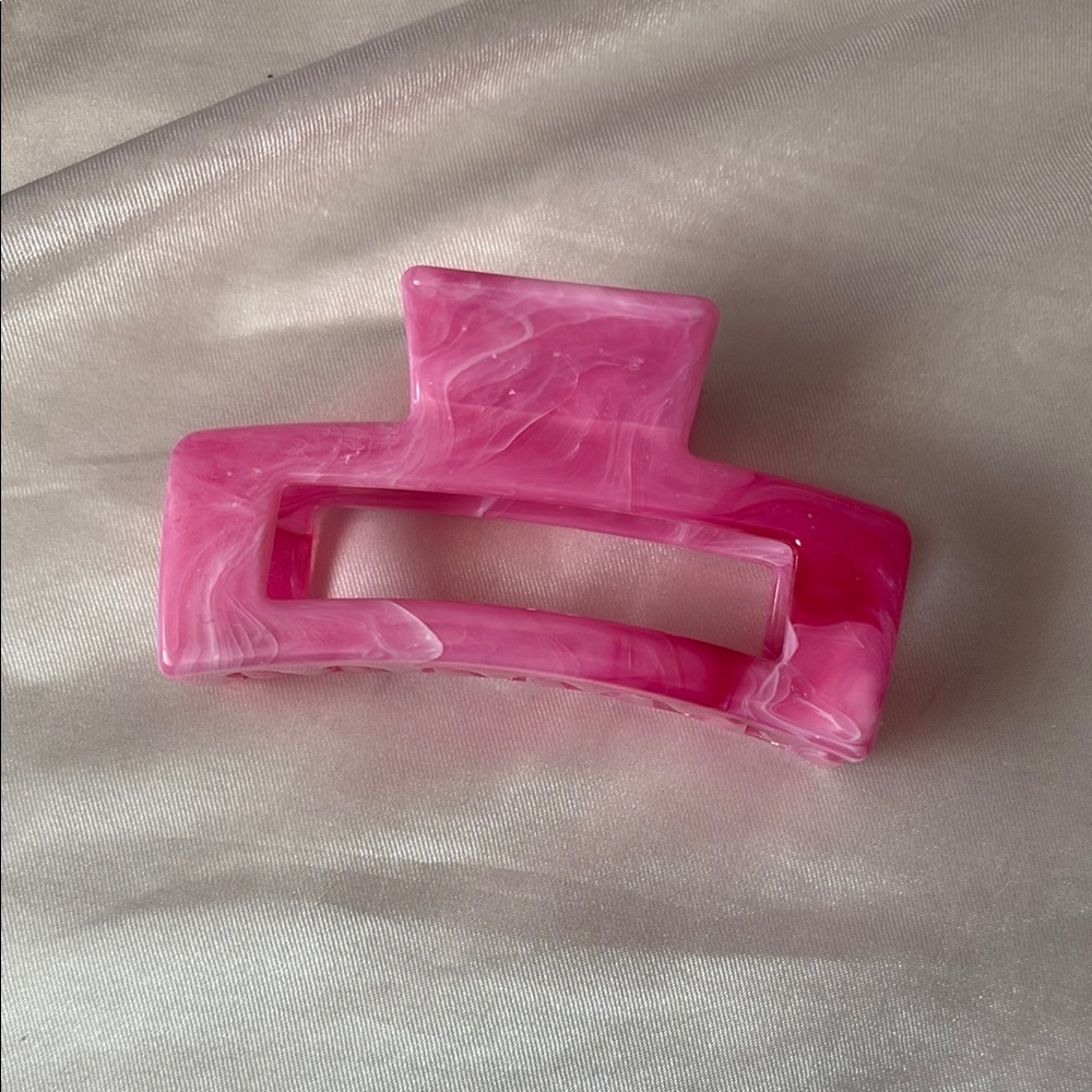 Pink Hair Claw Clip (Small)